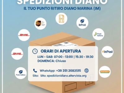 Cosa si può spedire nel punto di ritiro spedizioni diano
