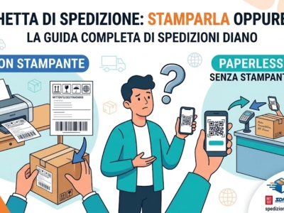 Bisogna per forza stamapre l'etichetta di spedizione?